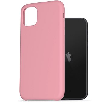 

AlzaGuard Premium Liquid Silicone Case pro iPhone 11 růžové