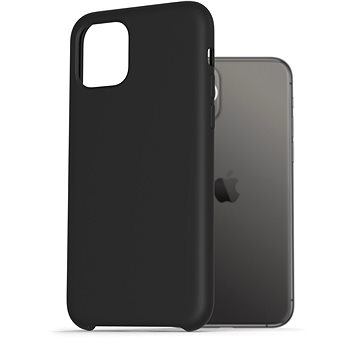AlzaGuard Premium Liquid Silicone Case pro iPhone 11 Pro černé - Kryt na mobil