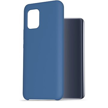 AlzaGuard Premium Liquid Silicone Case pro Xiaomi Mi 10 Lite 5G modré - Kryt na mobil