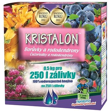 

AGRO Hnojivo KRISTALON - borůvky a rododendrony, 0,5 kg