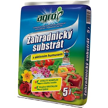 

AGRO Zahradnický substrát 5l