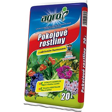 

AGRO Substrát pro pokojové rostliny, objem 20l