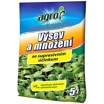 

AGRO Substrát pro výsev a množení 5 l