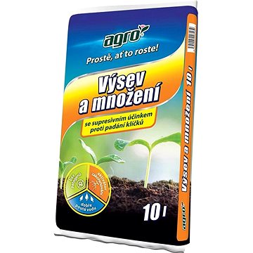 

AGRO Substrát pro výsev a množení 10l
