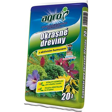 

AGRO Substrát pro okrasné dřeviny 20l