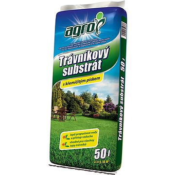 

AGRO Substrát trávníkový, objem 50l