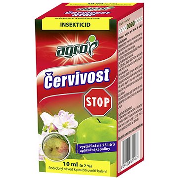 

AGRO Insekticid - červivost STOP, objem 6 ml