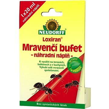 

AGRO Insekticid NEUDORFF LOXIRAN - S - mravenčí bufet, náhradní náplň