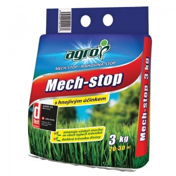 

AGRO Trávníkové hnojivo - MECH STOP, 3 kg