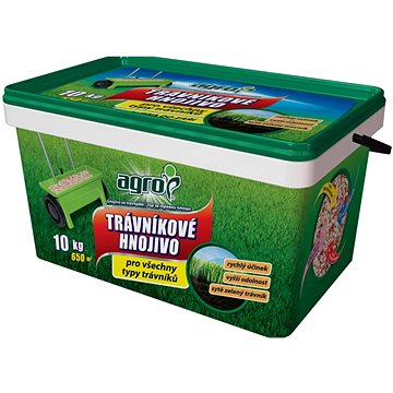 

AGRO Trávníkové hnojivo, 10 kg, kbelík
