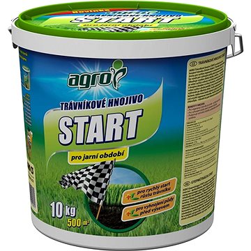 

AGRO Trávníkové hnojivo START, 10 kg, kbelík