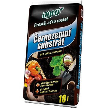 

AGRO Černozemní substrát pro celou zahradu 18 l