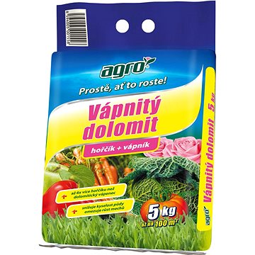 

AGRO Vápnitý dolomit 5kg
