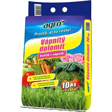 

AGRO Vápnitý dolomit 10 kg
