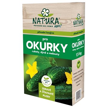 

AGRO Hnojivo NATURA, pro okurky, cukety a dýně a melouny, 1,5 kg