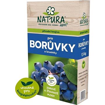 

AGRO Hnojivo NATURA, pro borůvky a brusinky, 1,5 kg
