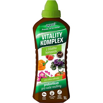

AGRO Hnojivo Vitality Komplex probiotikum pro vaše rostliny, 1 l