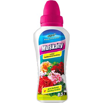 

AGRO Kapalné hnojivo pro muškáty 0,5l