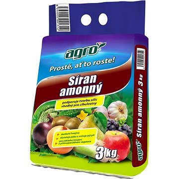 

AGRO Hnojivo - Síran amonný, 3 kg