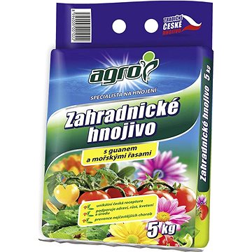 

AGRO Zahradnické hnojivo 5 kg