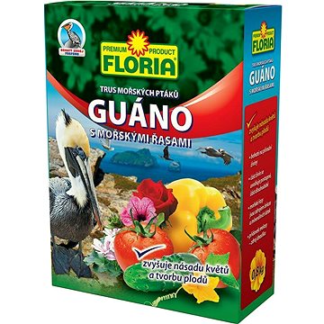 

AGRO Hnojivo FLORIA Guáno s mořskými řasami, 0,8 kg