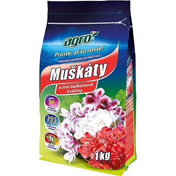 

AGRO Hnojivo organo - minerální muškáty, 1 kg