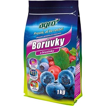 

AGRO Hnojivo organo - minerální borůvky a brusinky, 1 kg