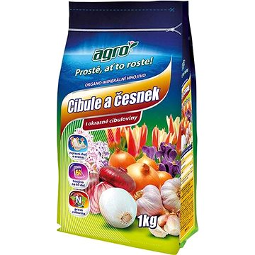 

AGRO Hnojivo organo - minerální cibule a česnek, 1 kg