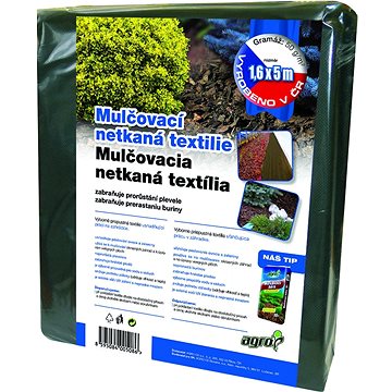 

AGRO Netkaná textilie mulčovací, černá, 1,6 x 5 m