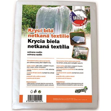 

AGRO Netkaná textilie krycí, bílá, 1,6 x 5 m