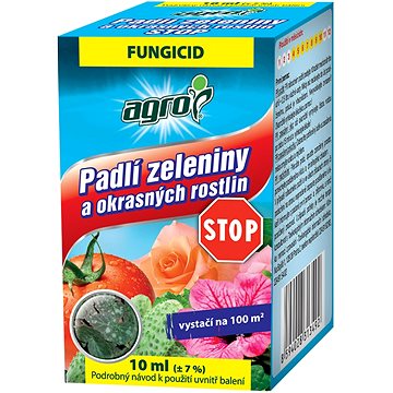 

AGRO Přípravek - Padlí zeleniny a okras.rostl.STOP, 10 ml