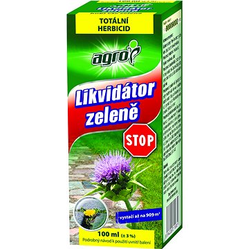 

AGRO Přípravek - Likvidátor zeleně STOP, 100 ml