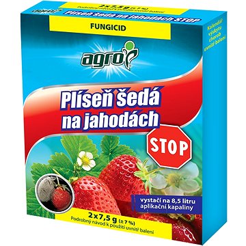 

AGRO Přípravek - Plíseň šedá na jahodách STOP, 2 x 7,5 g
