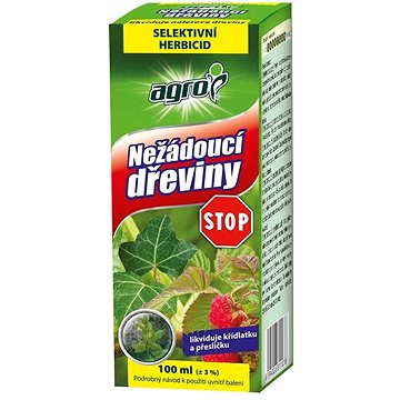 

AGRO Přípravek - Nežádoucí dřeviny STOP, 100 ml