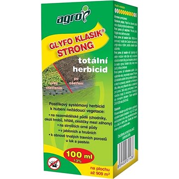 

AGRO Přípravek Glyfo Klasik STRONG, 100 ml