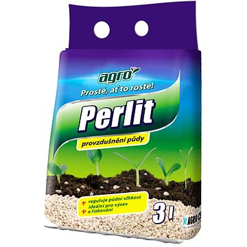 

AGRO Substrát - Perlit, 3 l