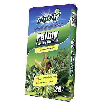 

AGRO Substrát pro palmy a zelené rostliny 20 l