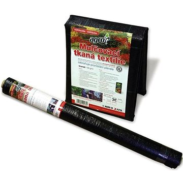 

AGRO Textilie mulčovací, tkaná 1 x 20 m, černá