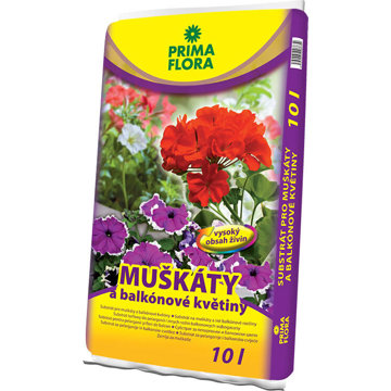 

PRIMAFLORA Substrát pro muškáty 10l