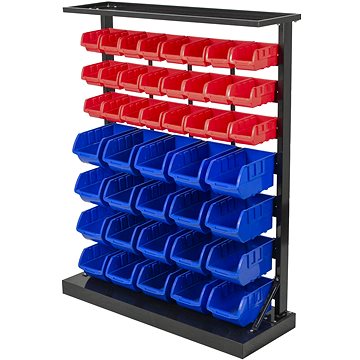 

AHProfi Kovový regál, 47 boxů