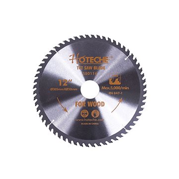 

Hoteche Pilový kotouč na dřevo 305 mm, 60 zubů - HT580116