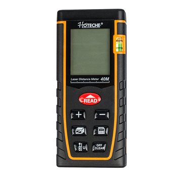 

HOTECHE Laserový dálkoměr 40 m HT284901 (2 X AAA)