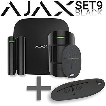 

SET Ajax StarterKit black + Ajax SpaceControl black