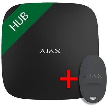 

SET Ajax Hub black + Ajax SpaceControl black