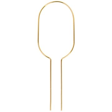 

Botanopia Kovová vzpěra k rostlinám - ovál, výška 34 cm, zlatá