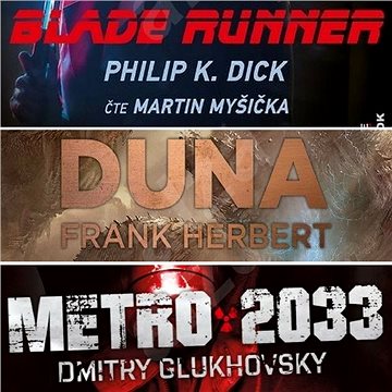 

3 slavné sci-fi romány za výhodnou cenu