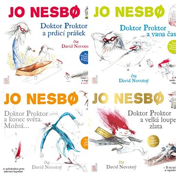 

Balíček audioknih Doktor proktor a jeho neuvěřitelné příběhy 1-4 za výhodnou cenu