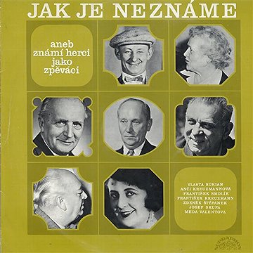 

Jak je neznáme aneb známí herci jako zpěváci