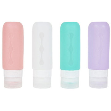 

Kufryplus Cestovní silikonové lahvičky XND16 fialové 90 ml, sada 4 ks