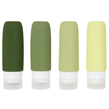 

Kufryplus Cestovní silikonové lahvičky XND43 zelené 90 ml, sada 4 ks